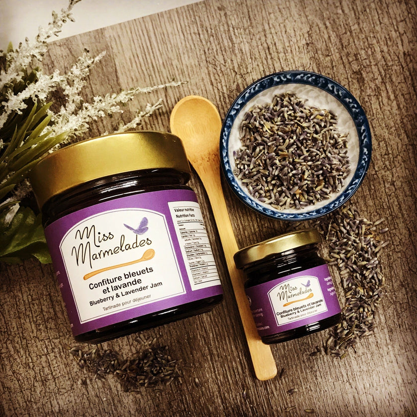 Confiture - Bleuets et lavande