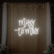 Miss to Mrs Neon Sign V1
