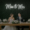 Miss to Mrs Neon Sign V2