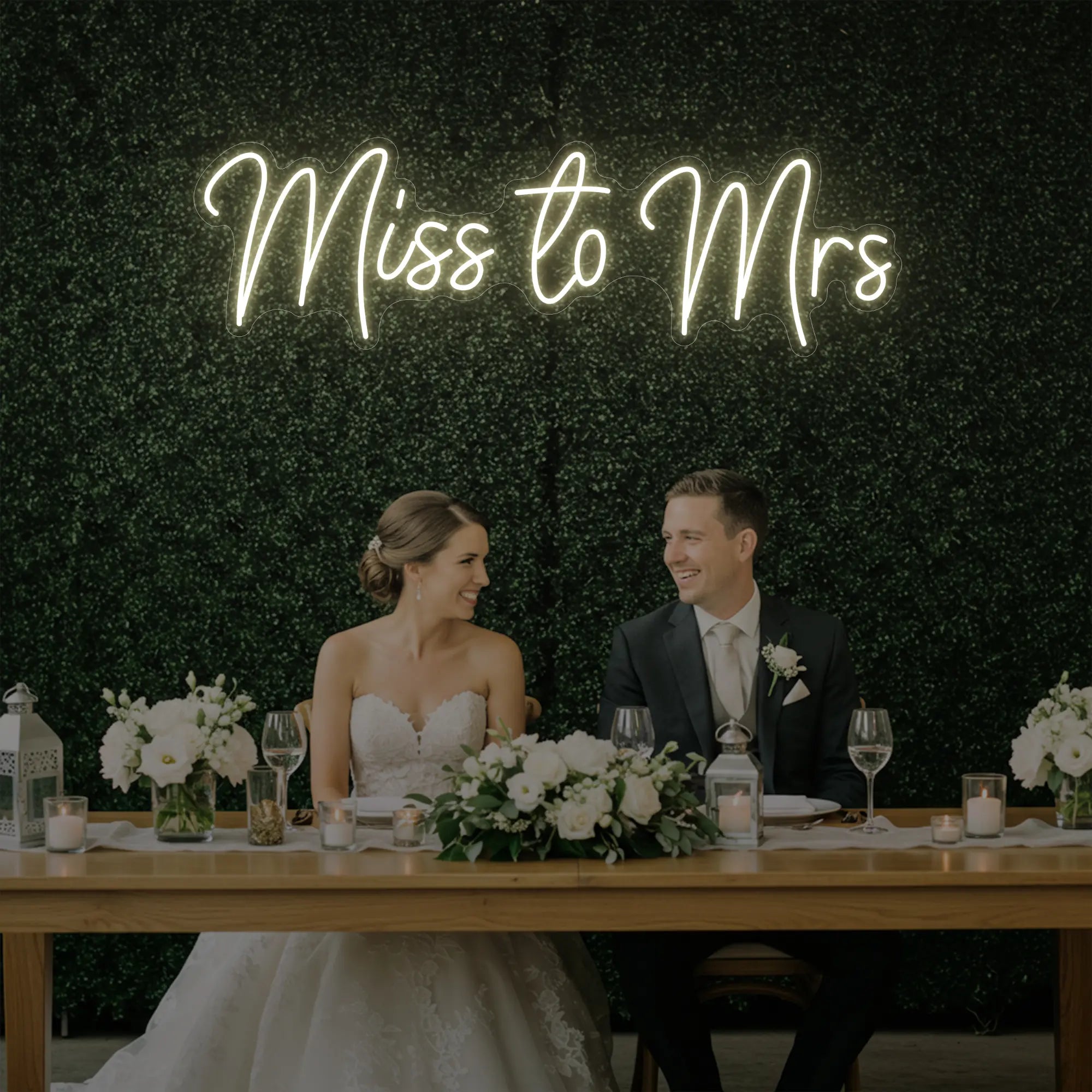 Miss to Mrs Neon Sign V2
