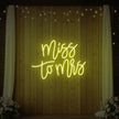 Miss to Mrs Neon Sign V1