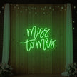 Miss to Mrs Neon Sign V1