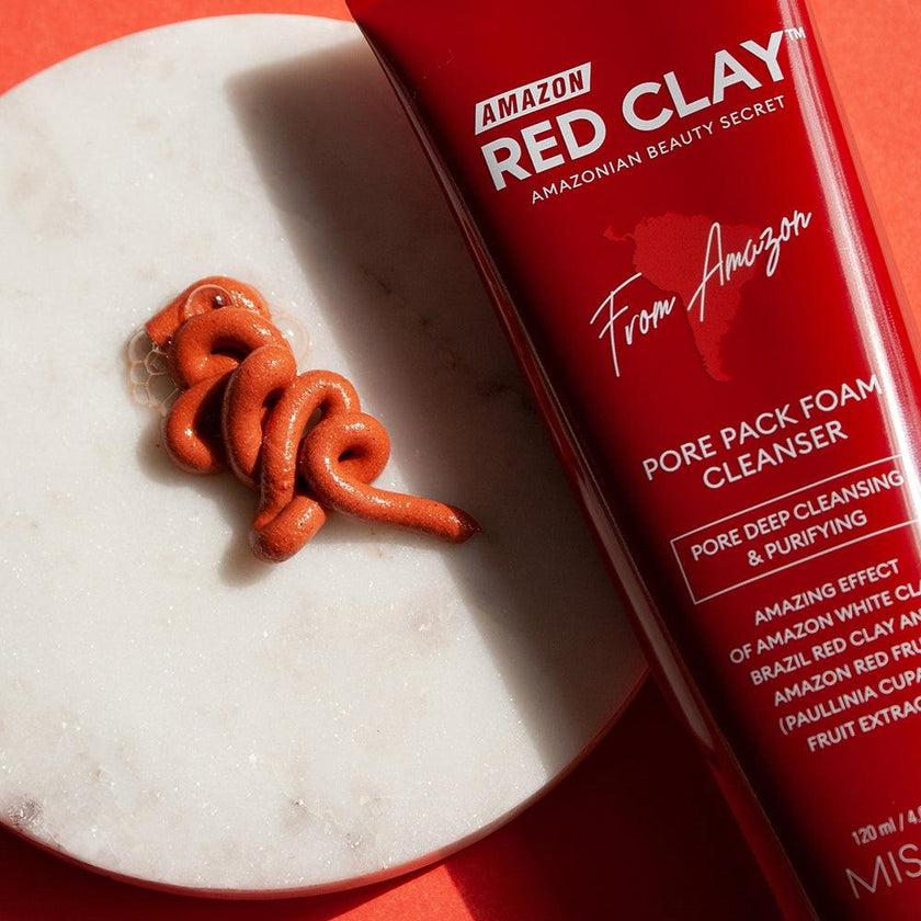MISSHA Amazon Red Clay Pore Pack Foam Cleanser 120ml