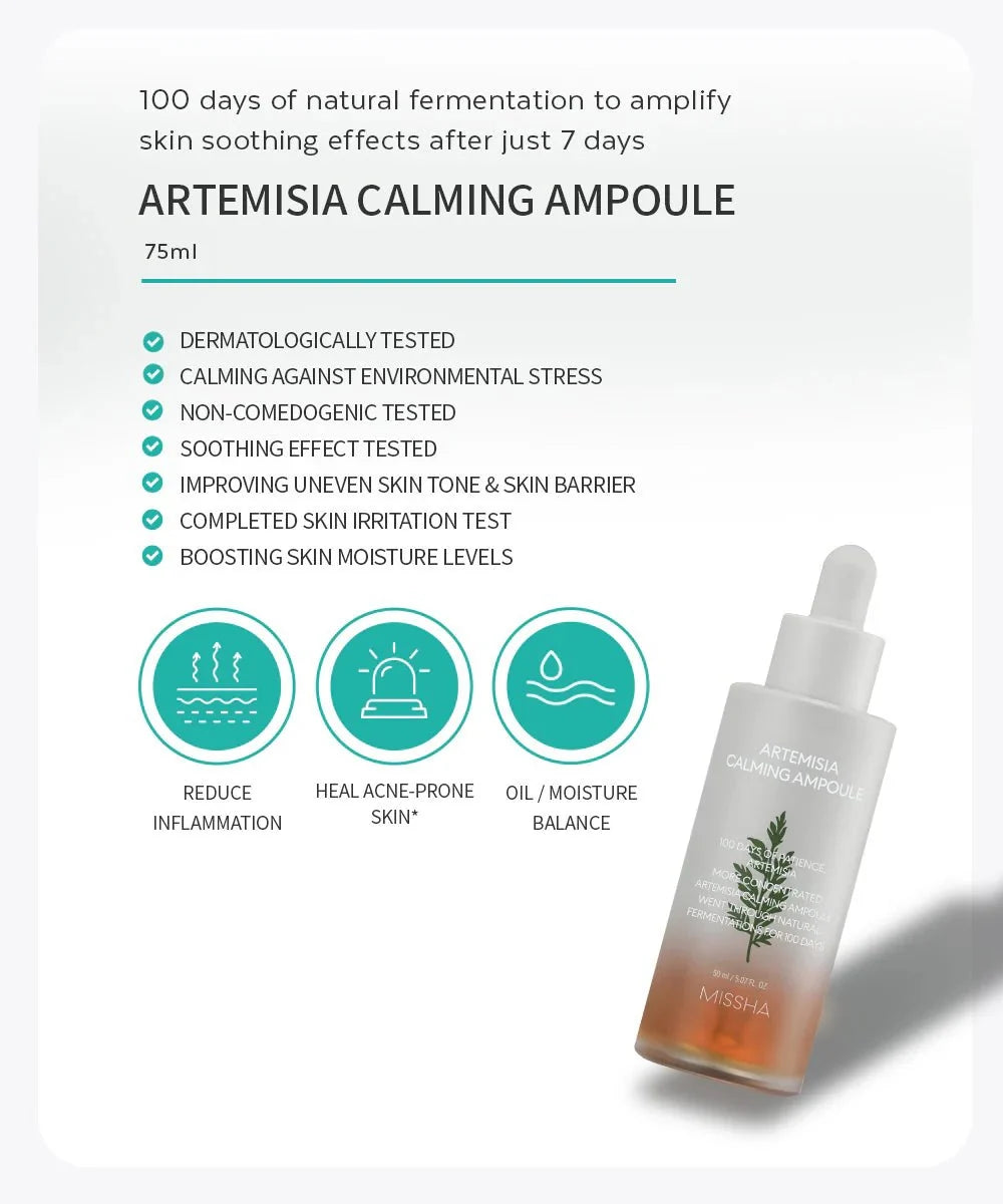 MISSHA Artemisia Calming Ampoule 50ml