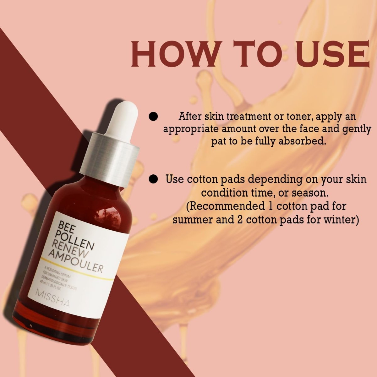 MISSHA Bee Pollen Ampouler 40ml