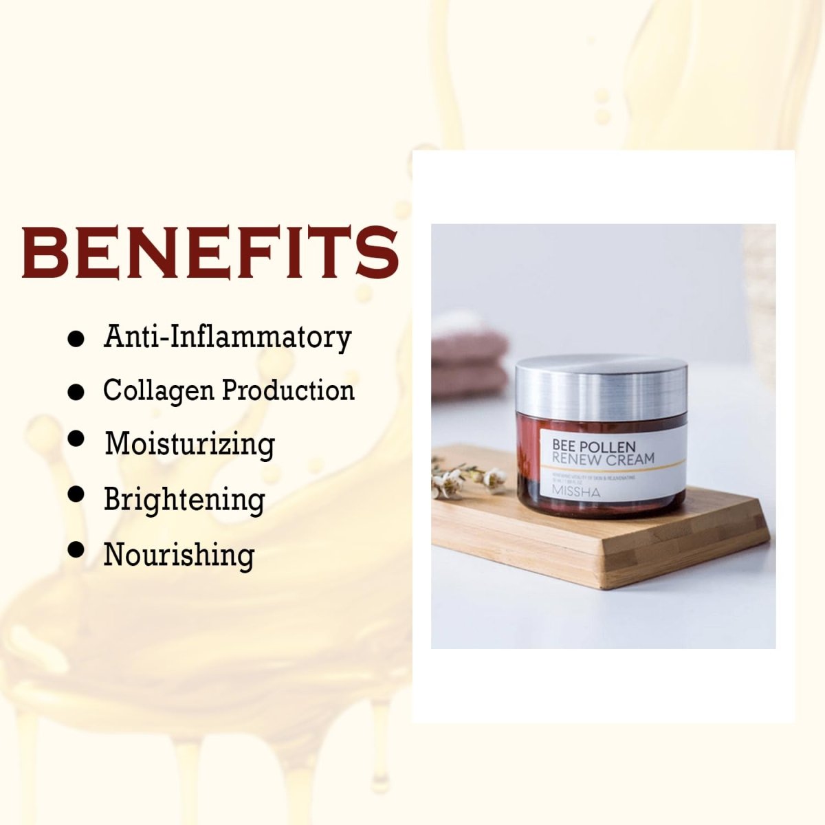 MISSHA Bee Pollen Cream 50ml