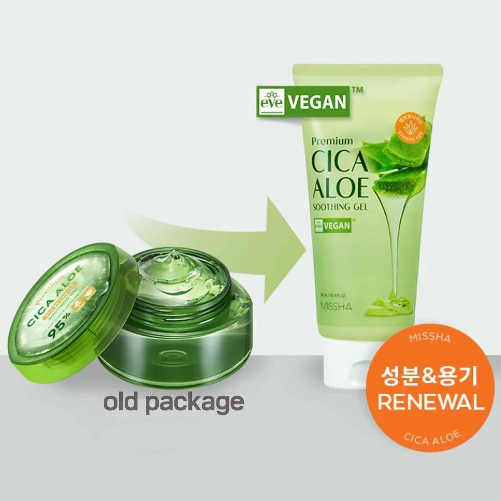MISSHA Premium Cica Aloe Soothing Gel 300ml