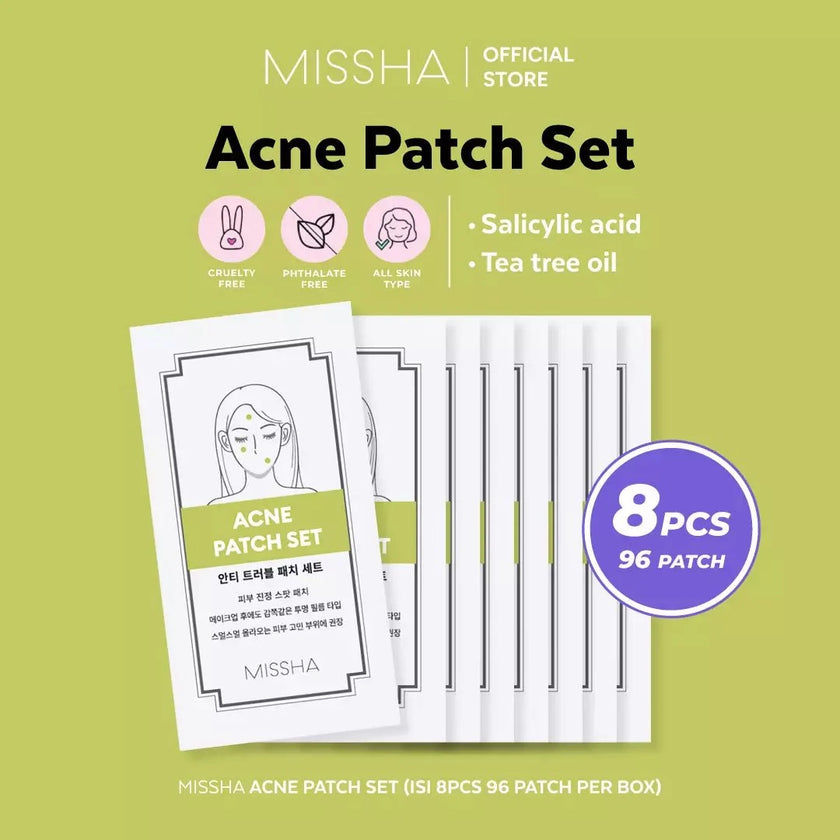 MISSHA Speedy Solution Anti Trouble Patch Set 8pcs