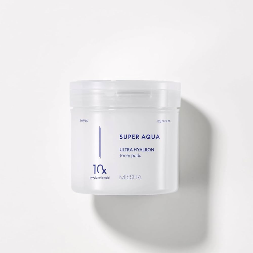 MISSHA Super Aqua Hyalron Toner Pads 180g / 90pads