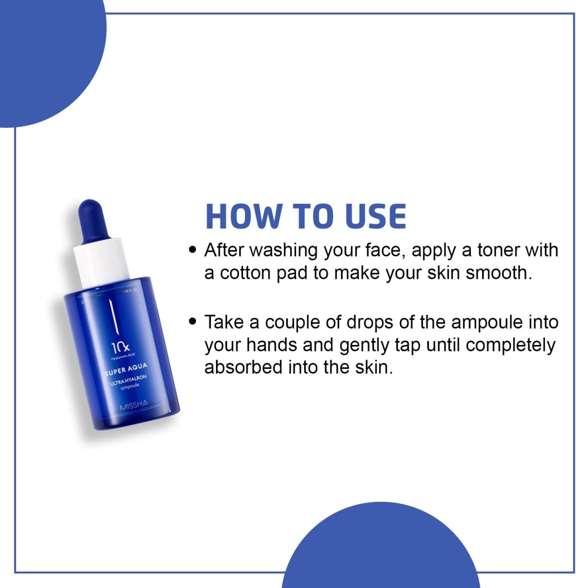 MISSHA Super Aqua Ultra Hyalron Ampoule 10X 47ml