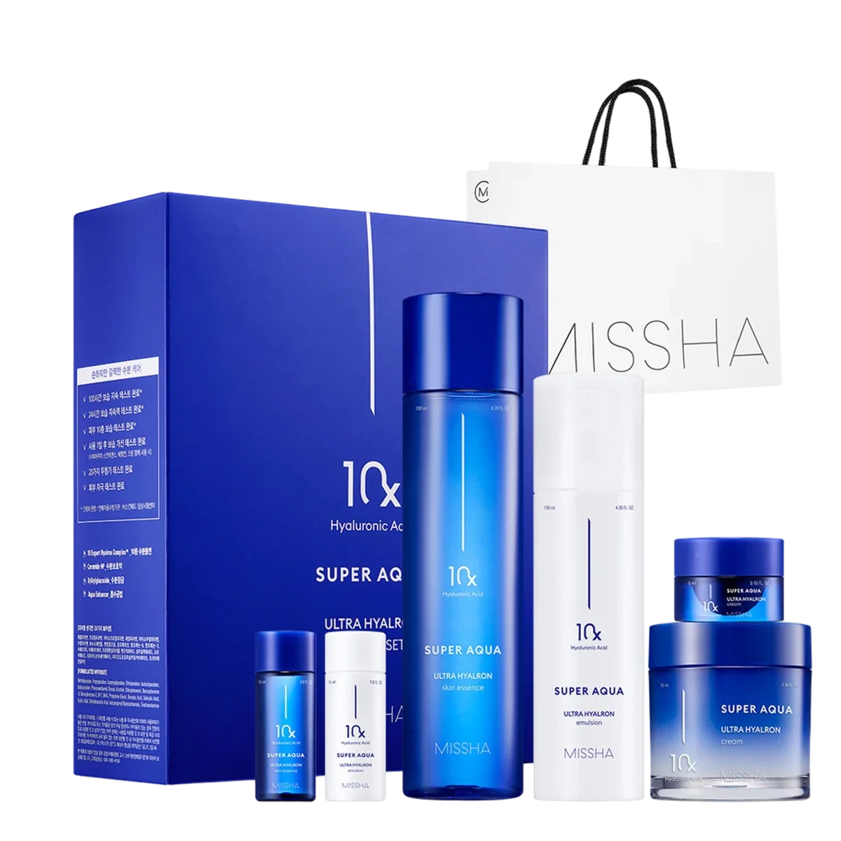 MISSHA Super Aqua Ultra Hyalron Anti-aging Set 10X Type 3