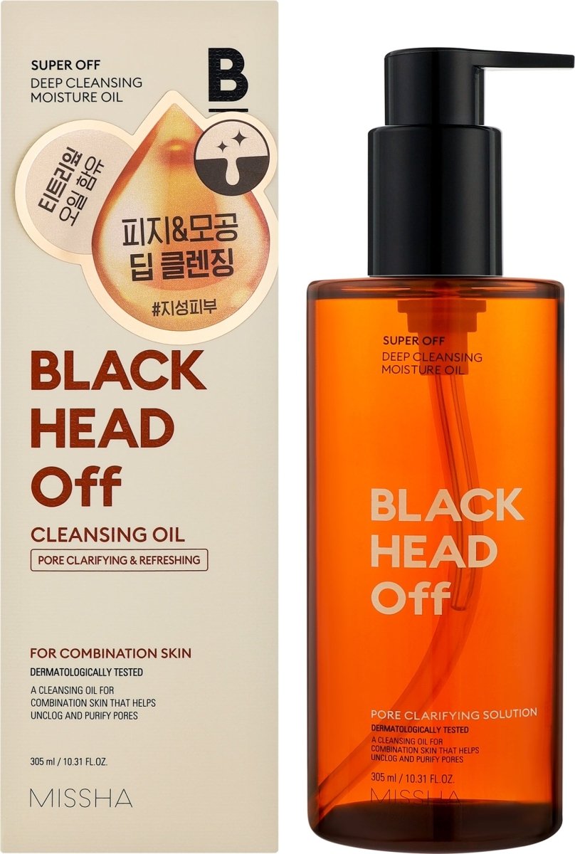 MISSHA Super Off Cleansing Oil Blackhead Off 305ml