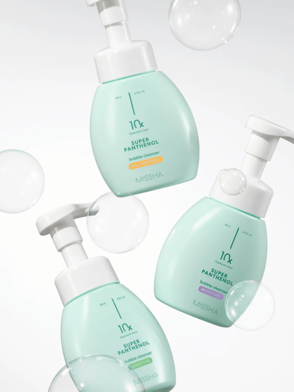 MISSHA Super Panthenol Bubble Cleanser 200ml - Moisture
