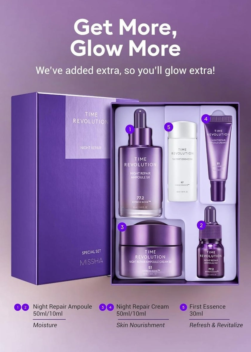 MISSHA Time Revolution Best Seller Anti-aging Set 5X