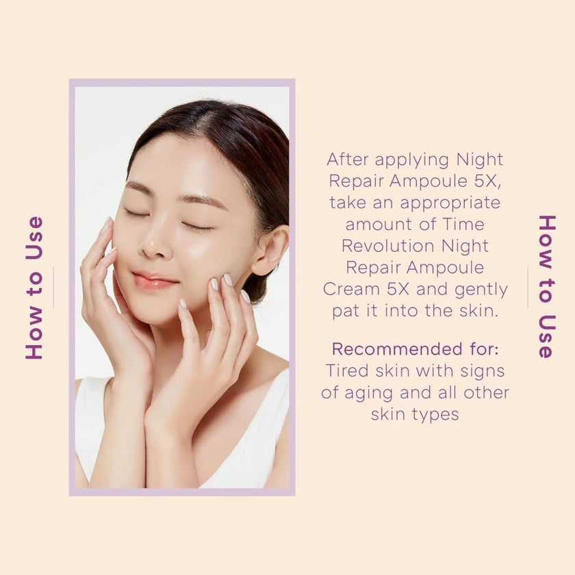 MISSHA Time Revolution Night Ampoule Cream 5X 50ml
