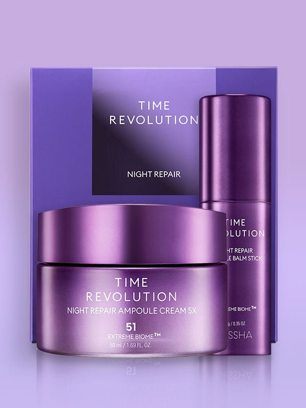 MISSHA Time Revolution Night Cream & Balm Anti-aging Set