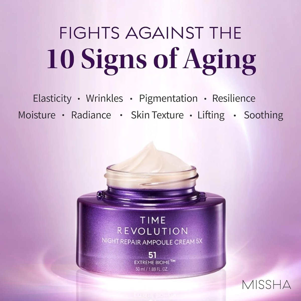 MISSHA Time Revolution Night Cream & Mask Set