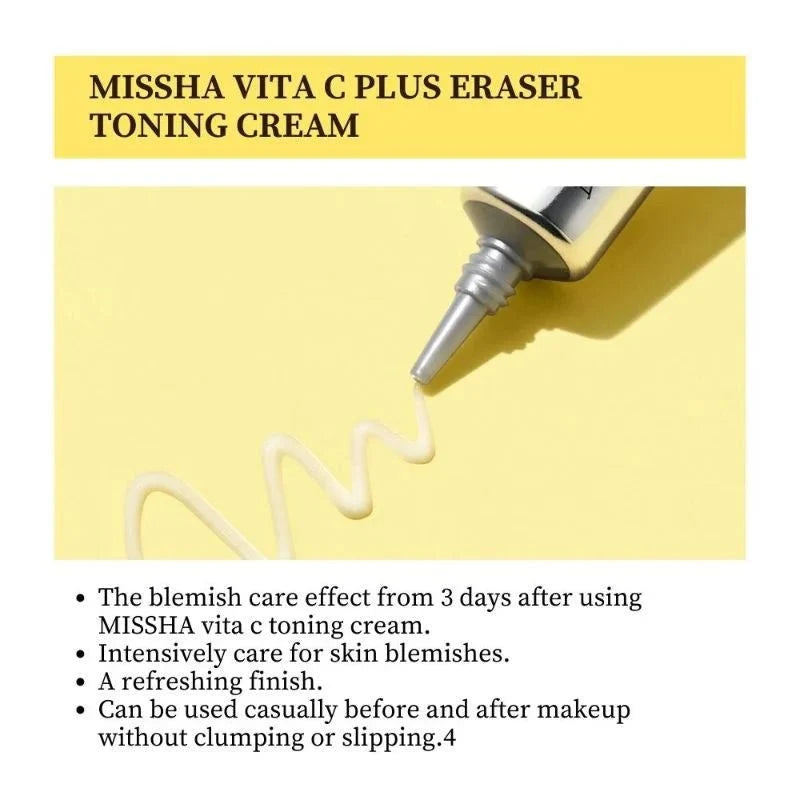 MISSHA Vita C Plus Eraser Toning Cream 30ml