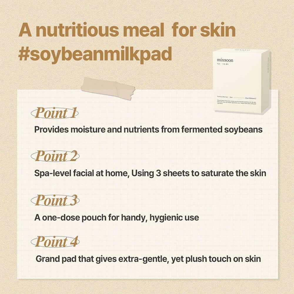 Mixsoon Soybean Milk Pad 16ml