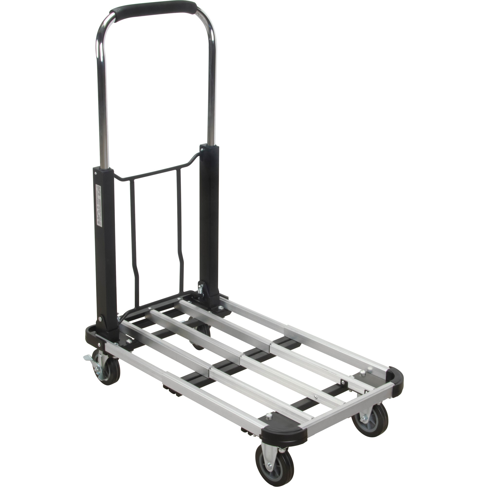 Foldable Platform Trucks, Aluminum, 300 lbs., 28