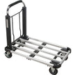 Foldable Platform Trucks, Aluminum, 300 lbs., 28