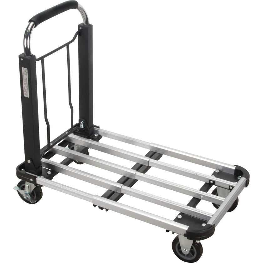 Foldable Platform Trucks, Aluminum, 300 lbs., 28