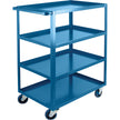 Heavy-Duty Shelf Carts, 4 Tiers, 24