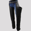 BOL/Open Road Women's Suede Wing Design Leather Chaps