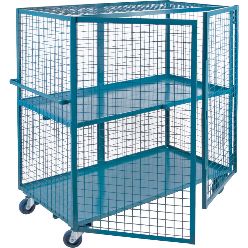 Wire Mesh Truck, 2 Tiers, 63