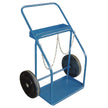 Chariots pour bouteilles de gaz, roues en caoutchouc, base de 13