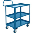 Ergonomic Shelf Truck, 800 lbs. Capacity, Steel, 26