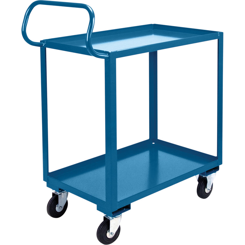 Ergonomic Shelf Truck, 800 lbs. Capacity, Steel, 20