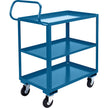 Ergonomic Shelf Truck, 800 lbs. Capacity, Steel, 26