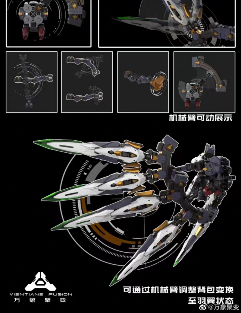 Vientiane Fusion Apocalypse Model Kit with Retail Box
