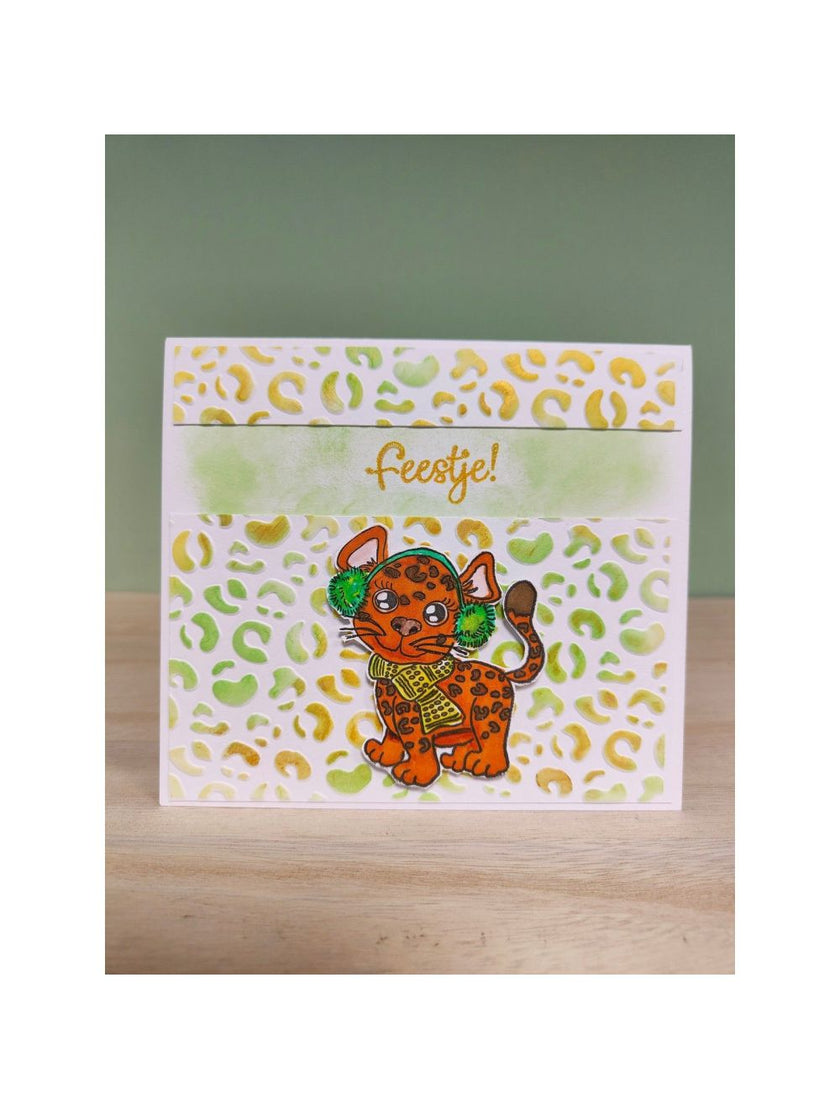 Nellie's Choice - Stencil Leopard
