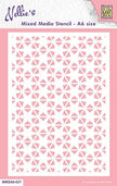 Nellie's Choice Mixed Media Stencil A6 Size - Star-2