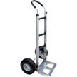 Knocked Down Hand Truck, Continuous Handle, Aluminum, 49-5/8