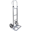 Knocked Down Hand Truck, P-Handle Handle, Aluminum, 52-1/8