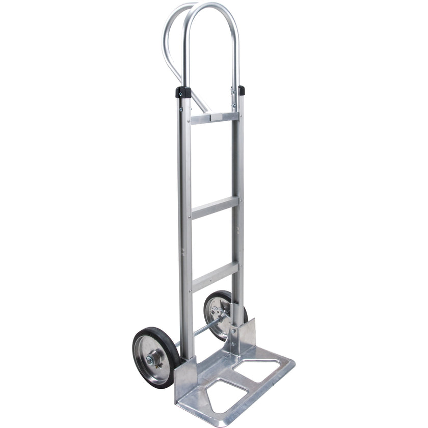 Knocked Down Hand Truck, P-Handle Handle, Aluminum, 52-1/8