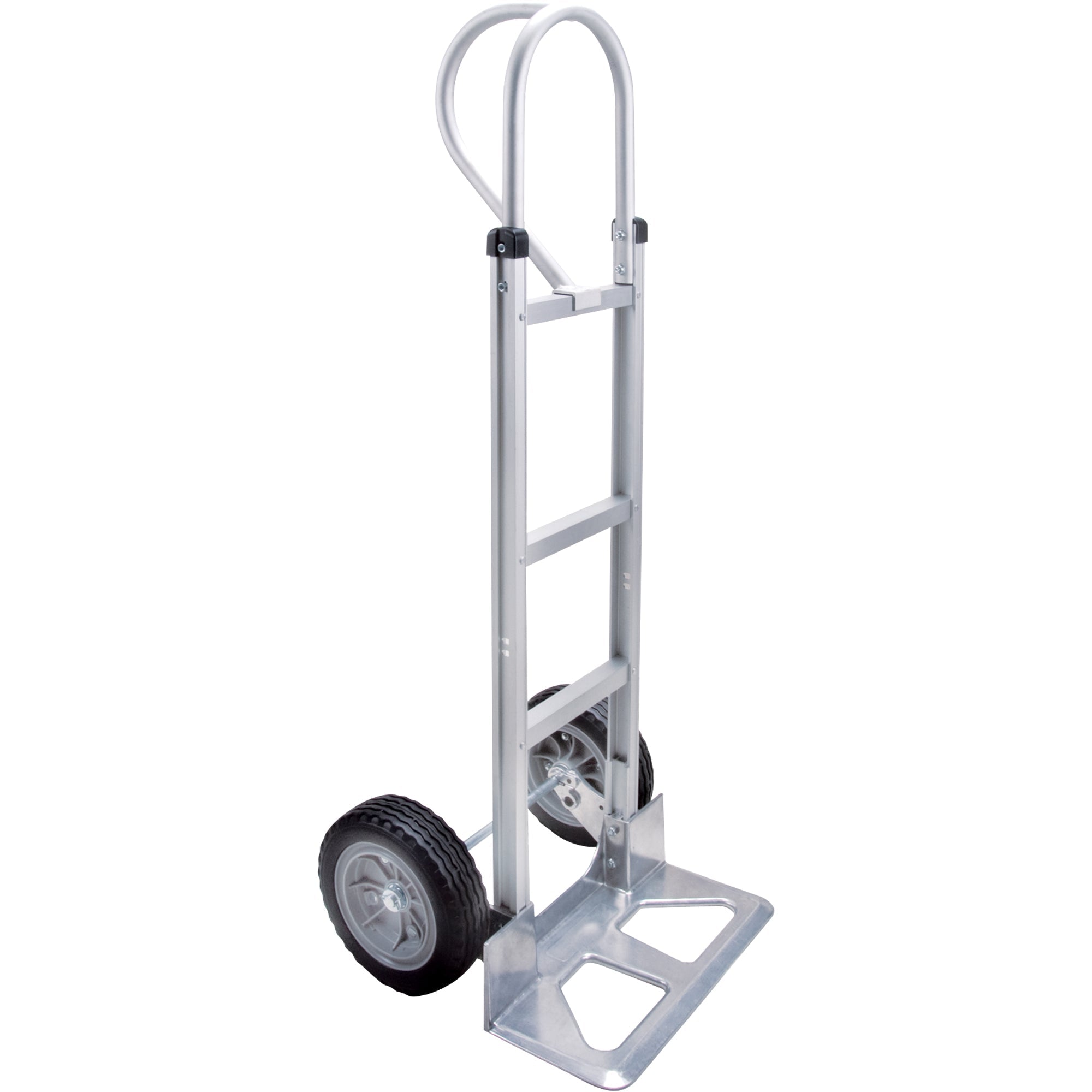 Knocked Down Hand Truck, P-Handle Handle, Aluminum, 52-1/8
