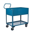 Deep Lipped Service Cart, 2 Tiers, 24