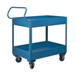Deep Lipped Service Cart, 2 Tiers, 24