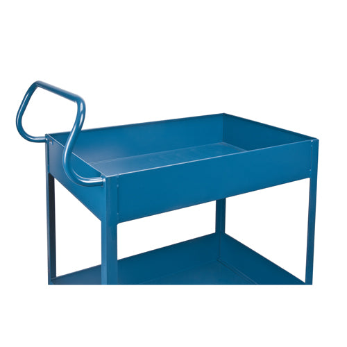 Deep Lipped Service Cart, 2 Tiers, 24