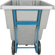 Tilt Truck, Polyethylene, 0.625 cu. yd., 850 lbs. Load Capacity
