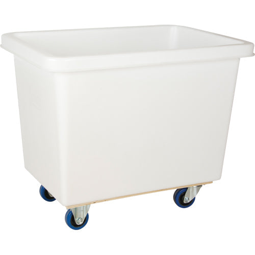 Tapered Wall Box Truck, White Polyethylene, 37