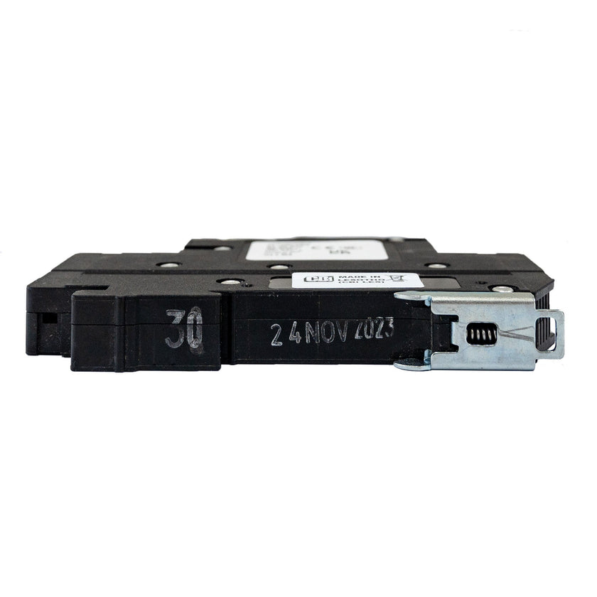 MidNite Solar, 30A, 300 VDC, DIN rail mount breaker, 13mm wide | MNEPV30