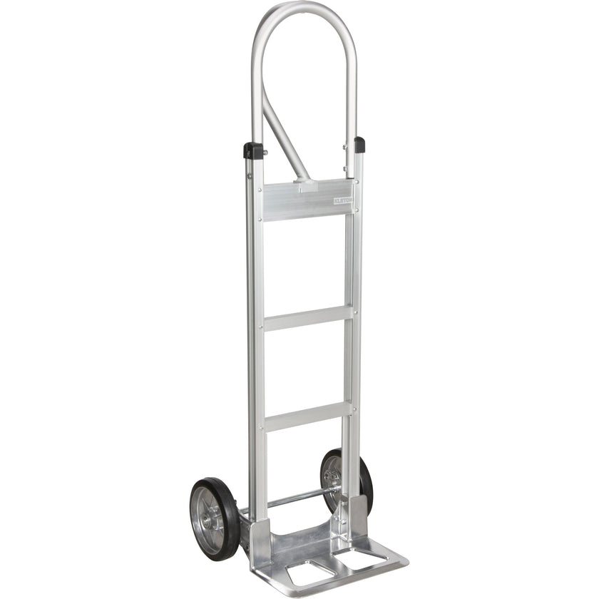 Knocked Down Hand Truck, P-Handle Handle, Aluminum, 52-1/8