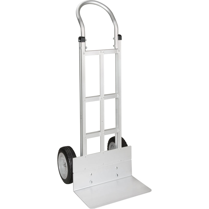 Knocked Down Hand Truck, Continuous Handle, Aluminum, 49-5/8