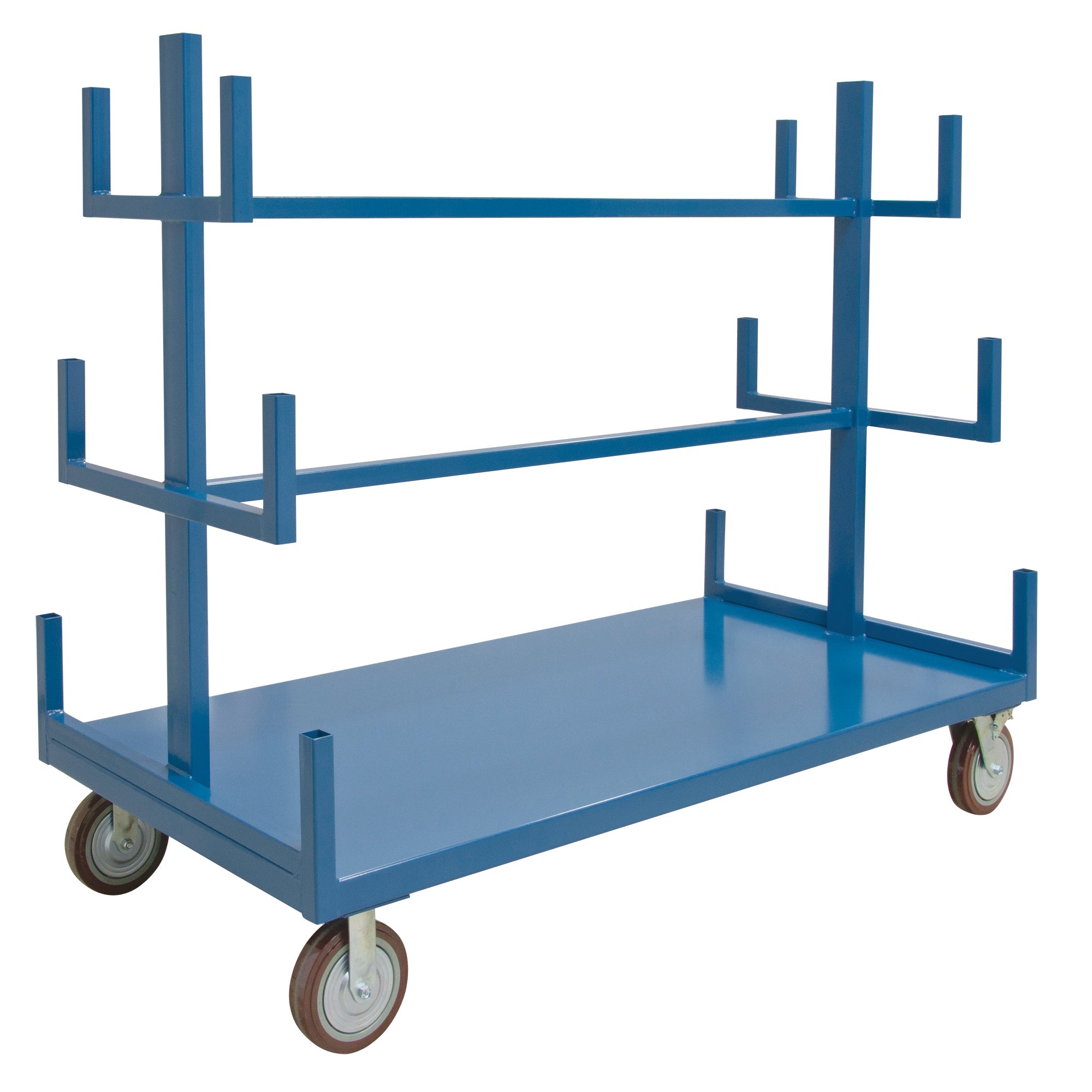 Mobile Pipe & Bar Rack, Steel, 72