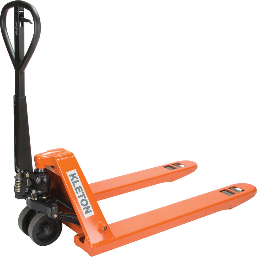 Super Heavy-Duty Manual Pallet Truck, Steel, 48